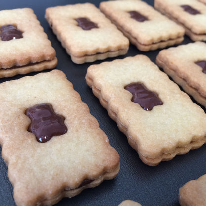 Fourrés chocolat-noisette